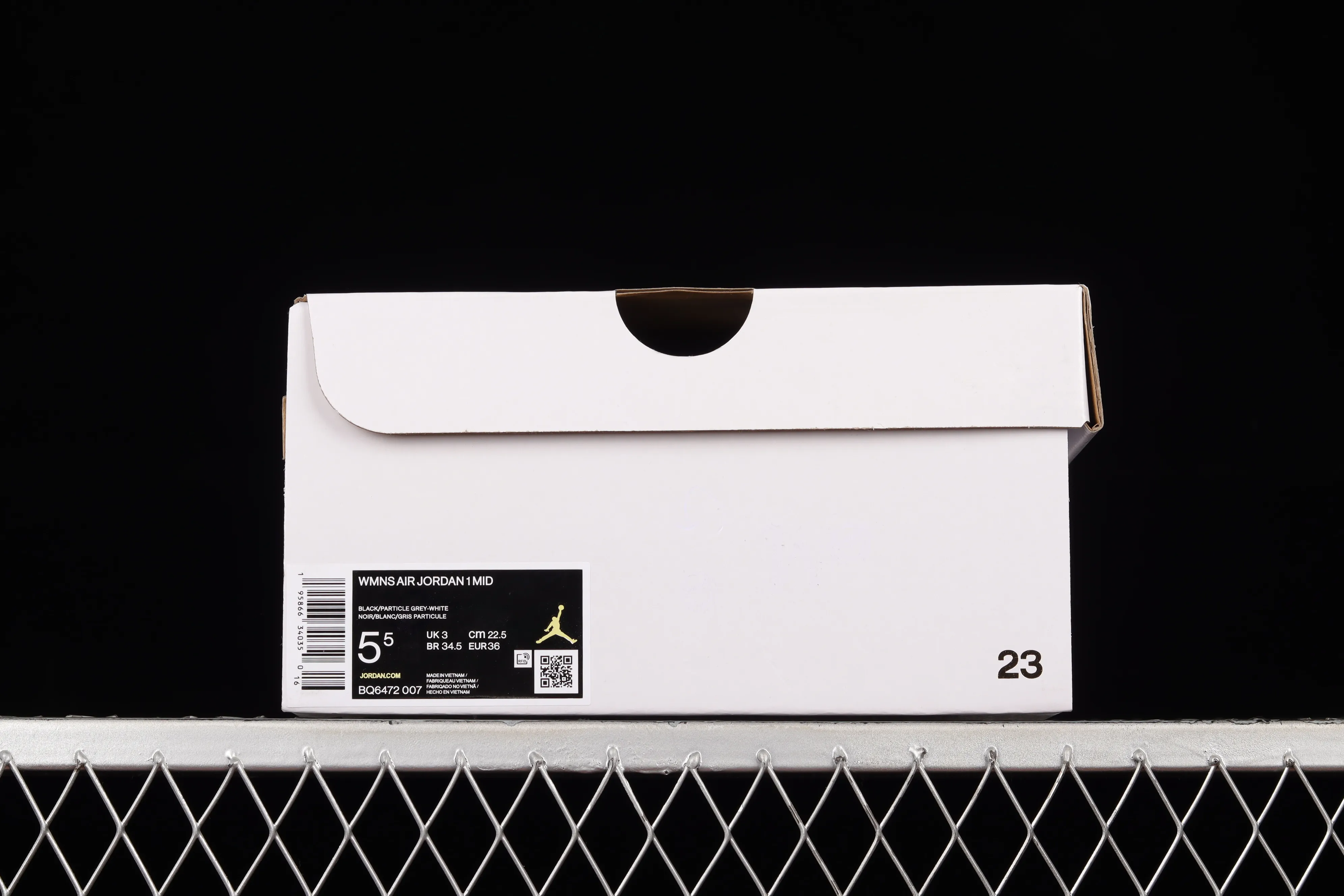 All categories Air Jordan Jordan series basketball shoes Air Jordan 1 Mid G version pure original Air Jordan 1 Mid SE AJ1 Joe 1 small shadow gray mid-top retro basketball shoes BQ6472-007